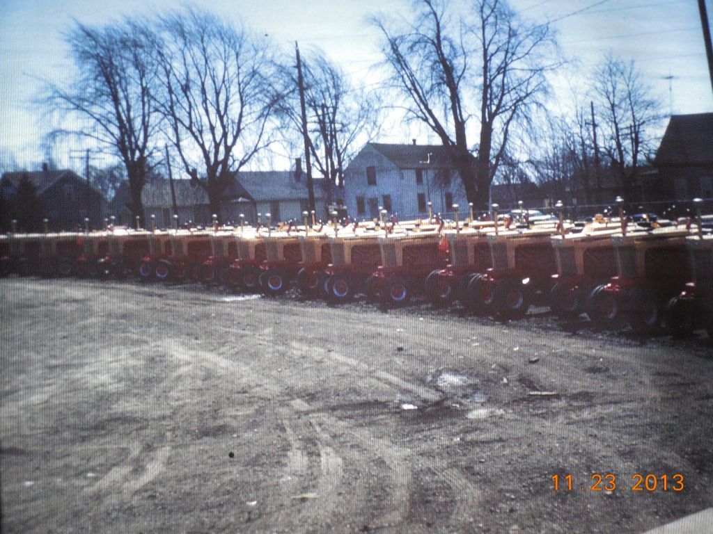 Case factory Racine, WI 1966 New 30 Series Tractors. Case Colt